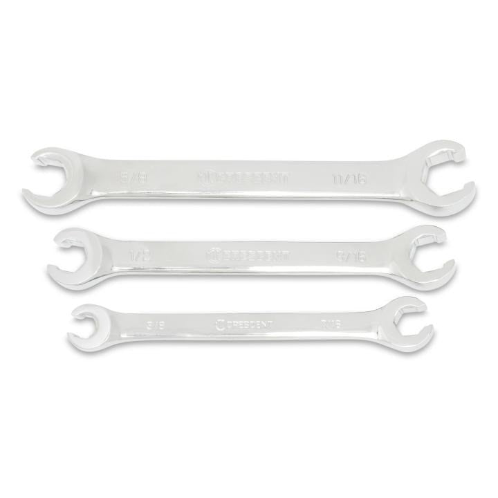 CFNWS0-05 Crescent, Flare Nut Wrench Set, 3/8 Inch, Flare Nut, 0 Degrees, SAE