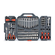 CTK150 Crescent 1/4 In. and 3/8 In. Drive 6-Point SAE/Metric Professional Tool Set (150-Piece)