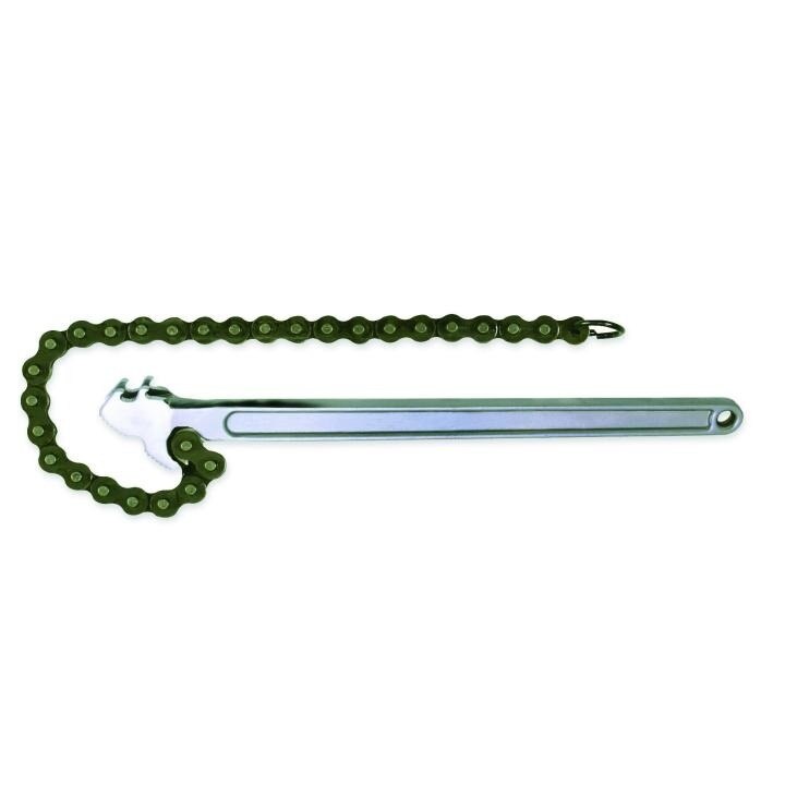 CW15 Crescent, Chain Wrench, 19.64 Inch, Plated, Alloy Steel, Forged, 14.81 Inch