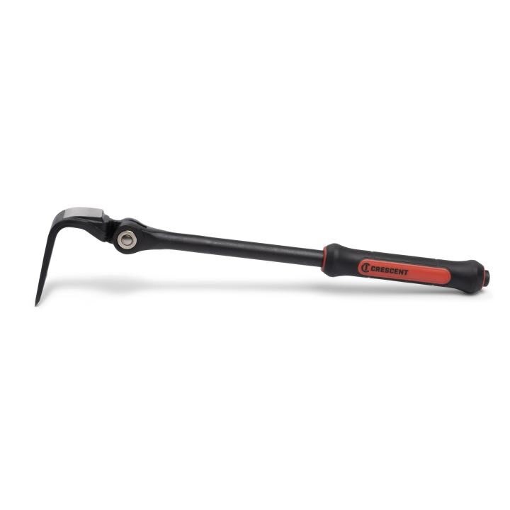 DB18X-06 Crescent, Pry Bar, 180 Degree, Powder Paint, Alloy Steel, 18 Inch OAL