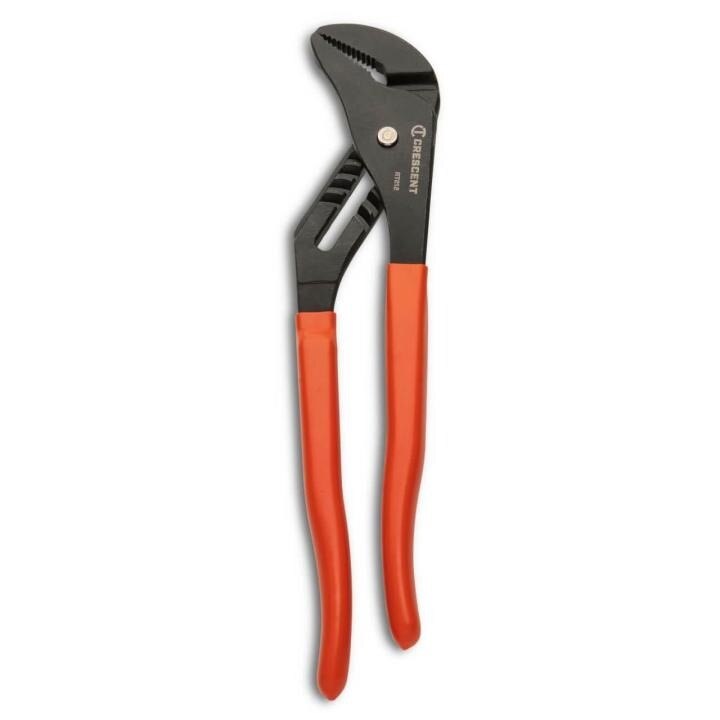 RT212CVN-05 Crescent, Tongue and Groove Pliers, 12 Inch, Black Oxide, Rawhide