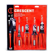 Z2SET5CG-06 Crescent, Mixed Plier Set, Z2, Mixed Set, Polished, Alloy Steel
