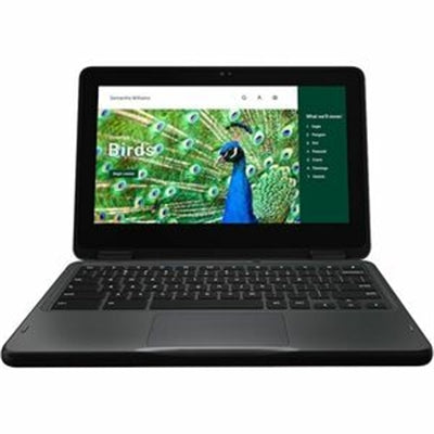 Dell - Chromebook 3000 3120 11.6" Touchscreen Convertible 2 in 1 Chromebook - HD - 60 Hz - Intel N-Series N100 - 4 GB - 64 - Black