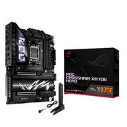 ASUS - ROG CROSSHAIR X870E HERO (Socket AM5) AMD X870 ATX DDR5 Wi-Fi 7 Motherboard - Black