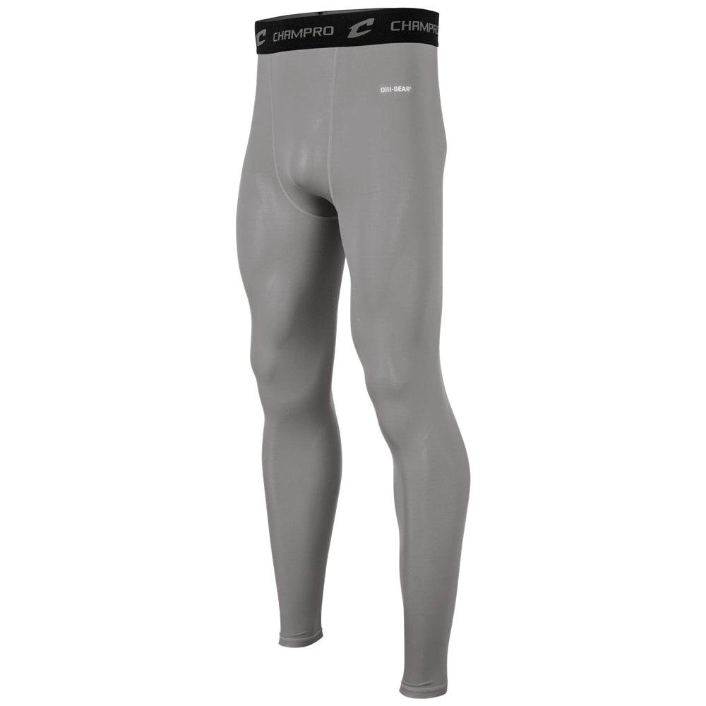 Lightning 2.0 Compression Full Length Tight - Grey - Adult - XXLarge