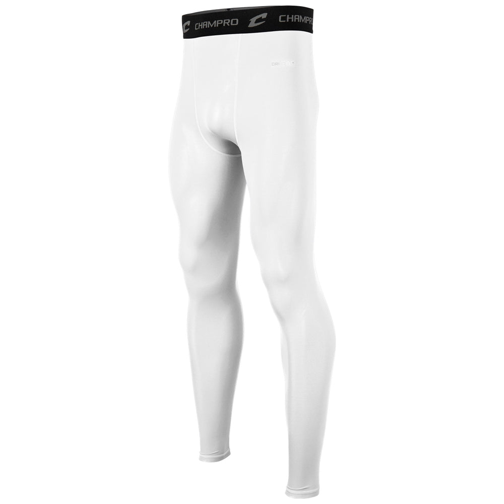 Lightning 2.0 Compression Full Length Tight - White - Adult - Small