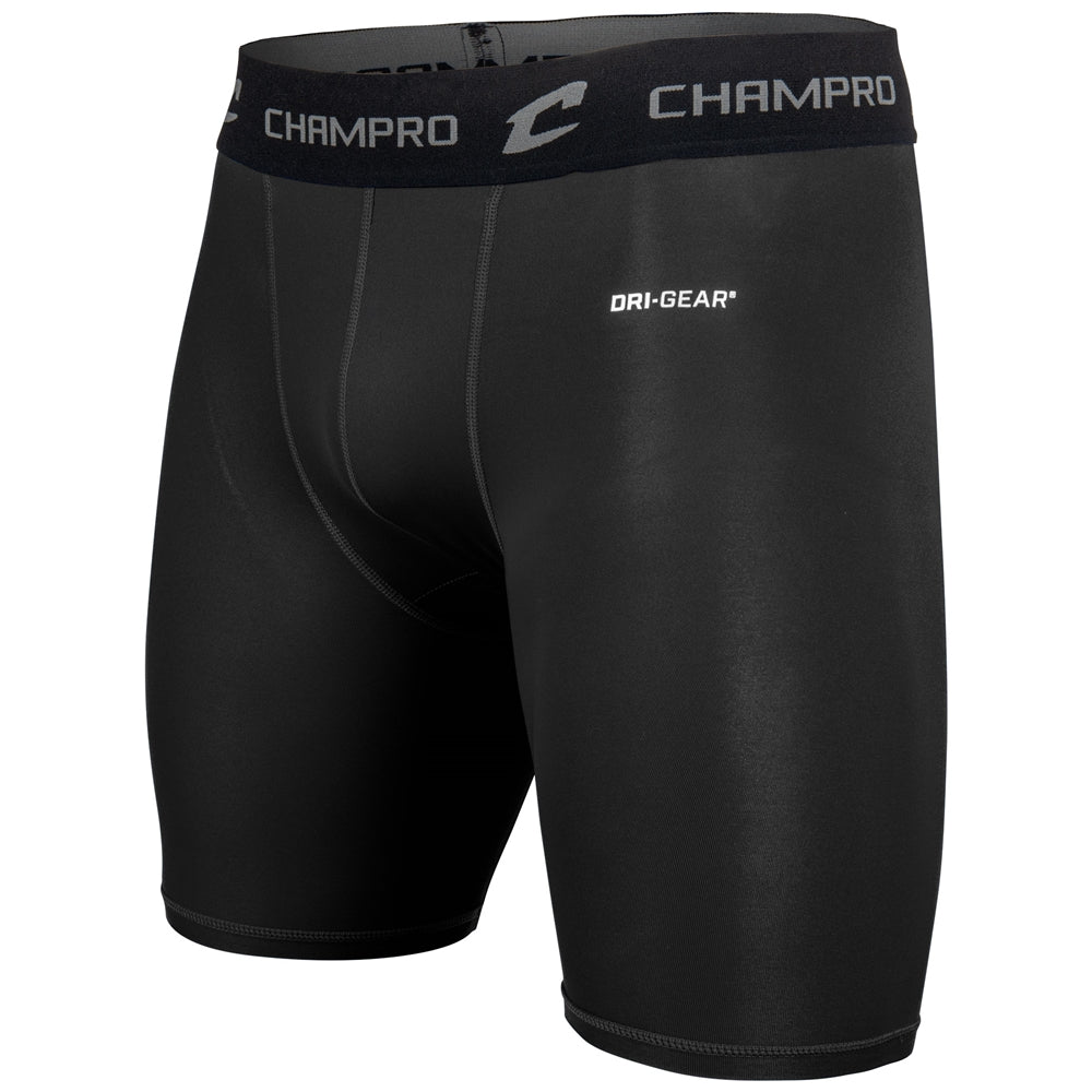 Lightning 2.0 Compression Short w/ Cup Pocket - Black - Youth - Large