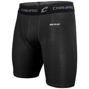 Lightning 2.0 Compression Short w/ Cup Pocket - Black - Adult - Large