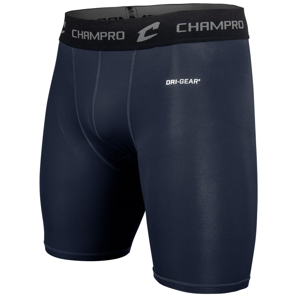 Lightning 2.0 Compression Short w/ Cup Pocket - Navy - Youth - Small