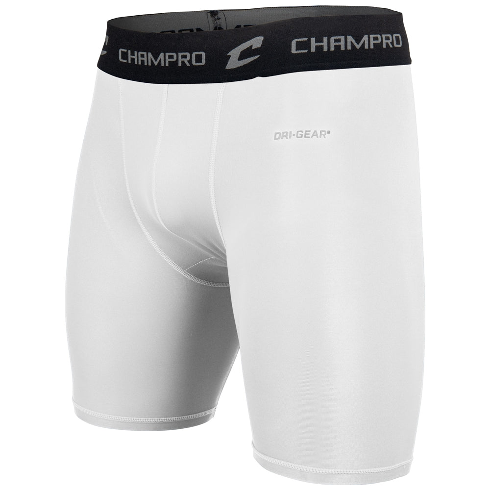 Lightning 2.0 Compression Short w/ Cup Pocket - White - Adult - XXLarge