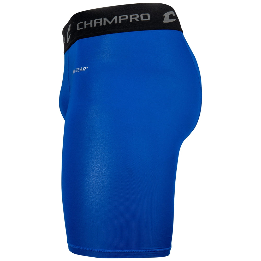 Lightning 2.0 Compression Short w/ Cup Pocket - Royal - Adult - Large