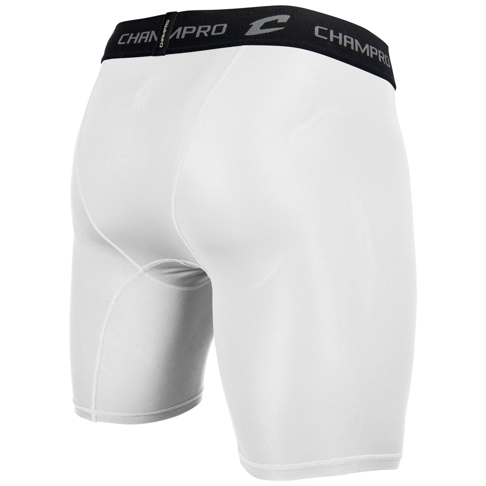 Compression Short - White - Youth - Large