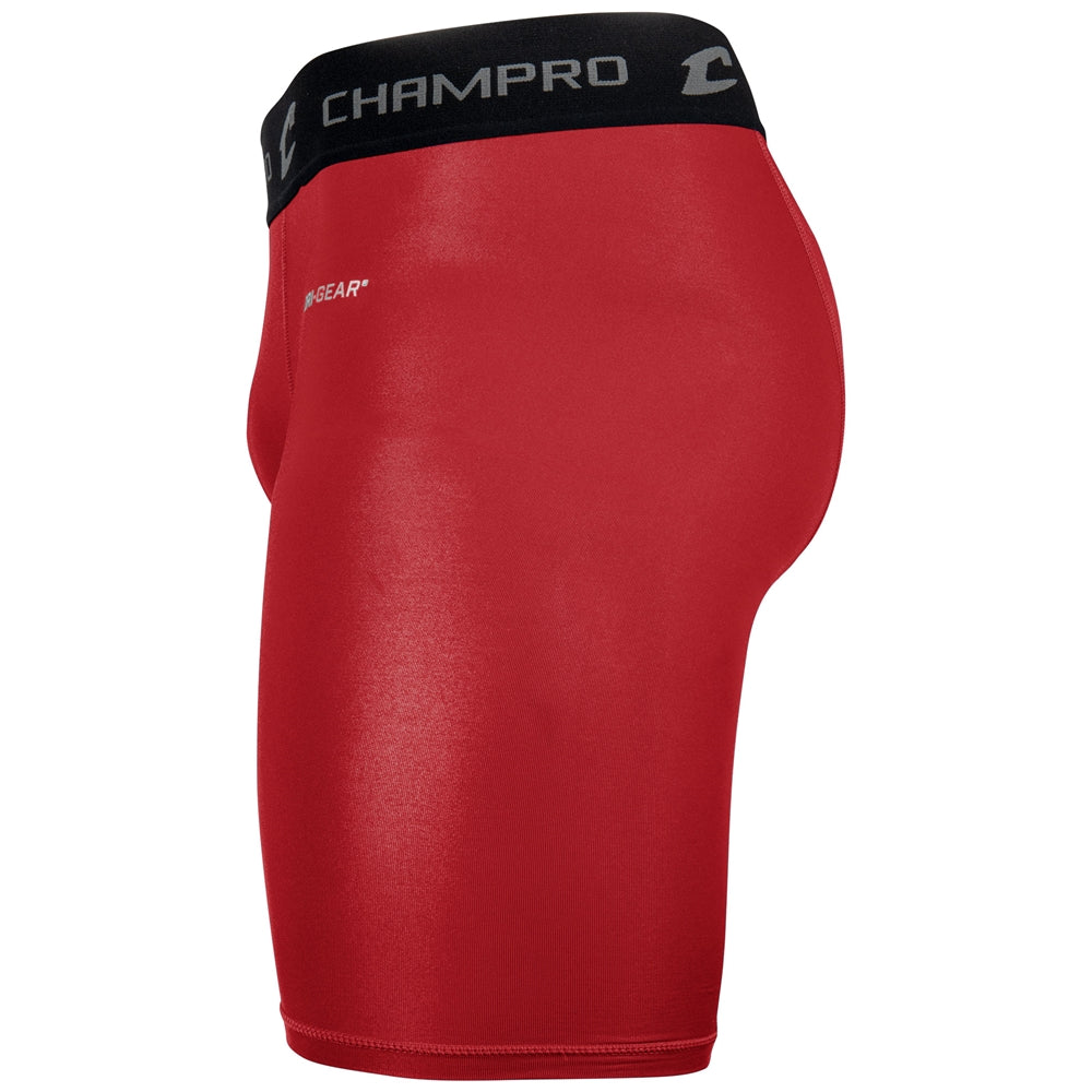 Compression Short - Scarlet - Youth - Small