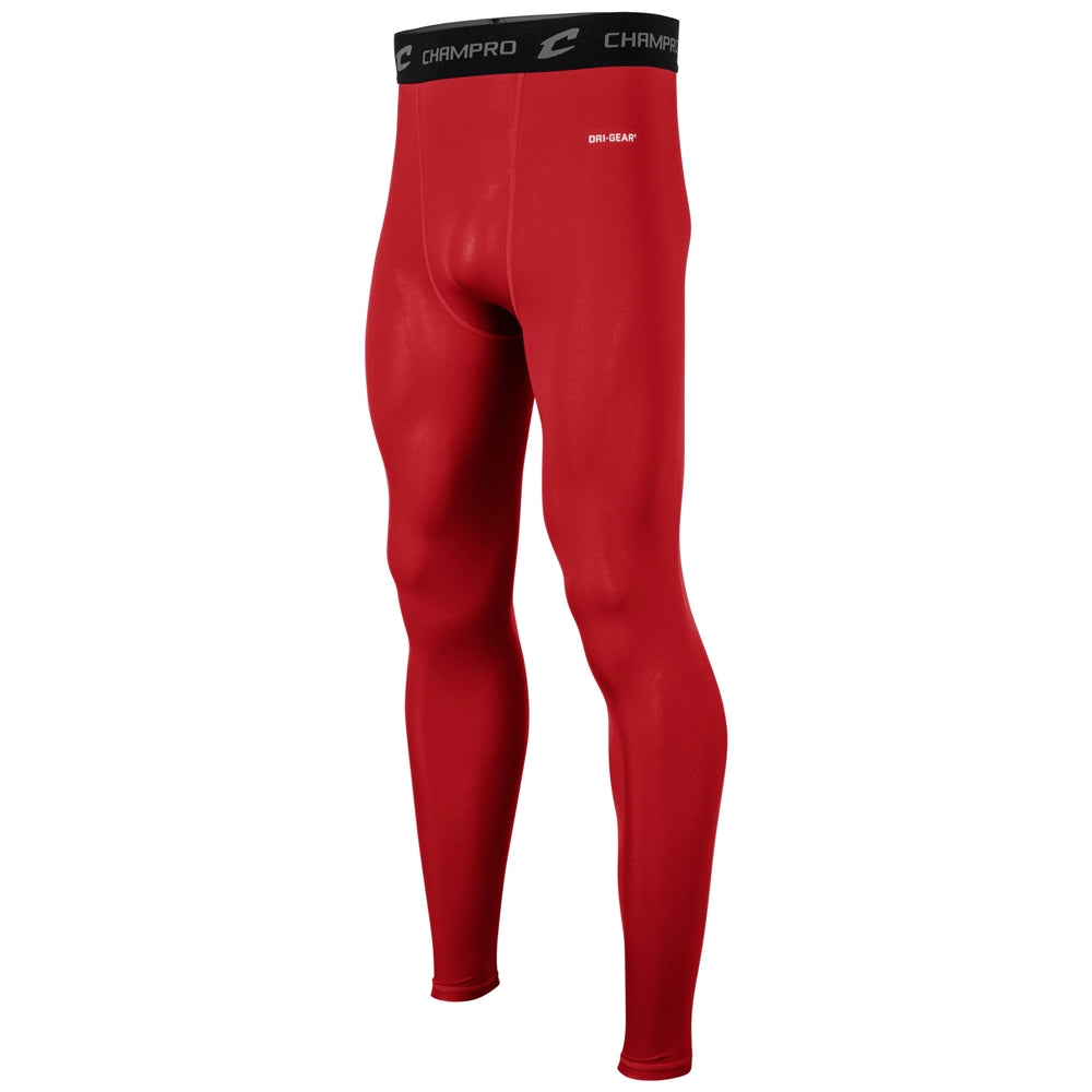 Compression Tight - Scarlet - Youth - Small