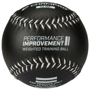 Weighted Training Softballs (Bulk or Retail) - Black, 12 oz