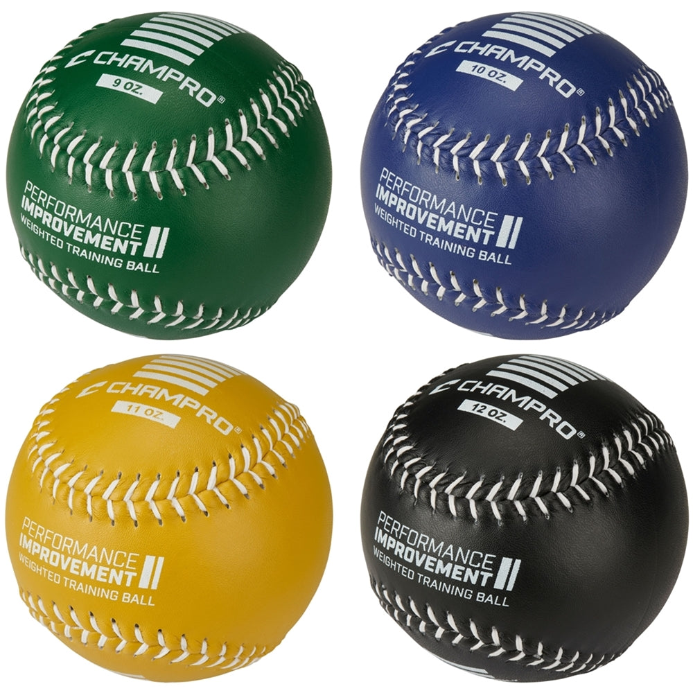 Weighted Training Softball Set, 11 & 12 oz.