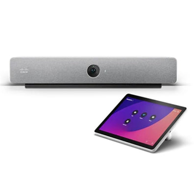Cisco Consumer Products - Cisco Webex Room Bar (First Light Color) with Table-stand Room Navigator - CMOS - 3840 X 2160 Video (Content) - Unknown