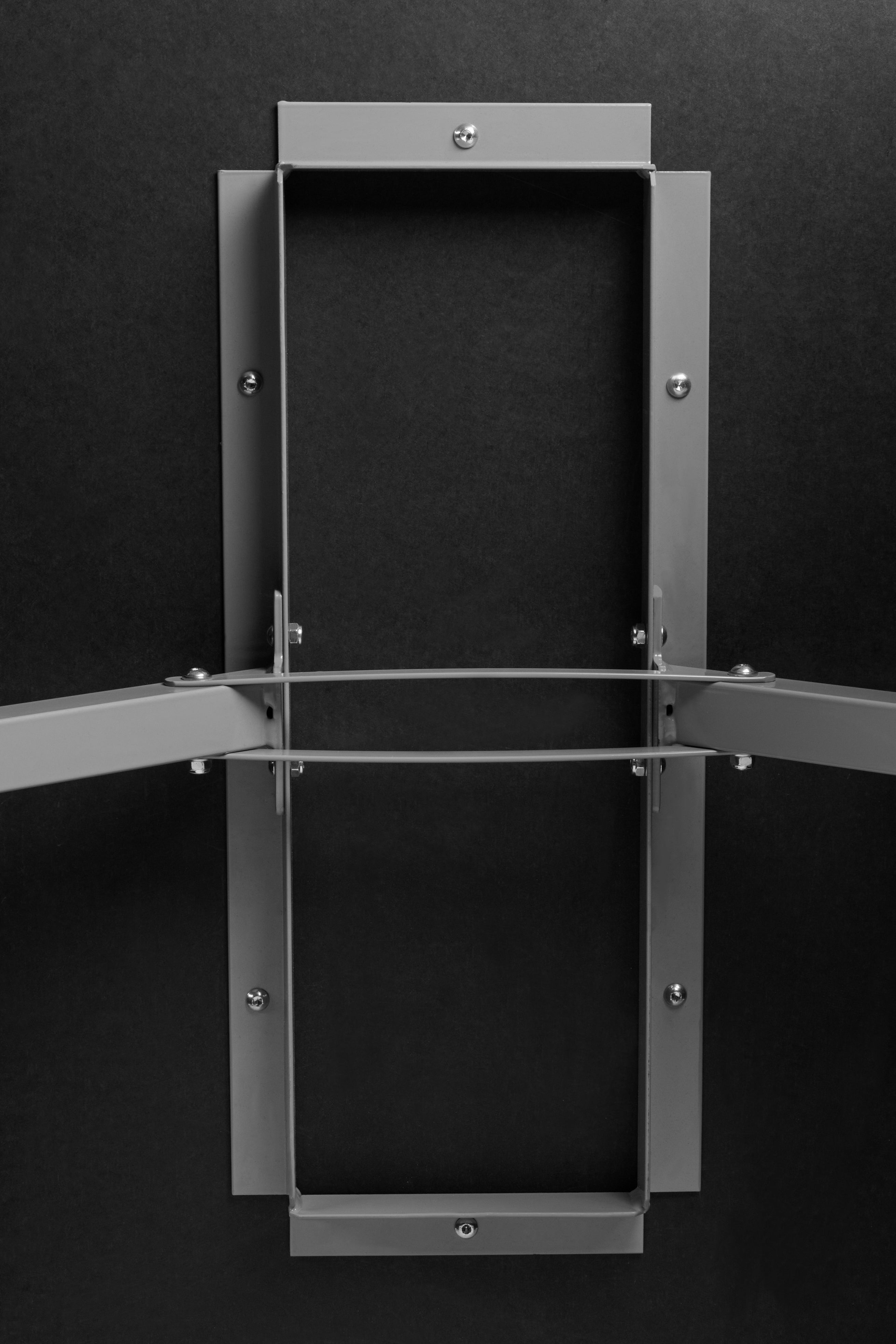NPS® Cluster Swivel Booth, 24"x48", Butcherblock Top, Seat Color: Black, Frame Color: Soft Grey  (Specify Laminate Color)