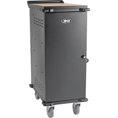 Eaton Tripp Lite Series 21-Device AC Charging Cart for Laptops and Chromebooks - 120V, NEMA 5-15P, 10 ft. (3.05 m) Cord, Black
