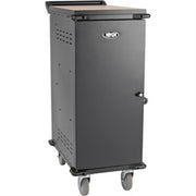 Eaton Tripp Lite Series 27-Device AC Charging Cart for Laptops and Chromebooks - 120V, NEMA 5-15P, 10 ft. (3.05 m) Cord, Black