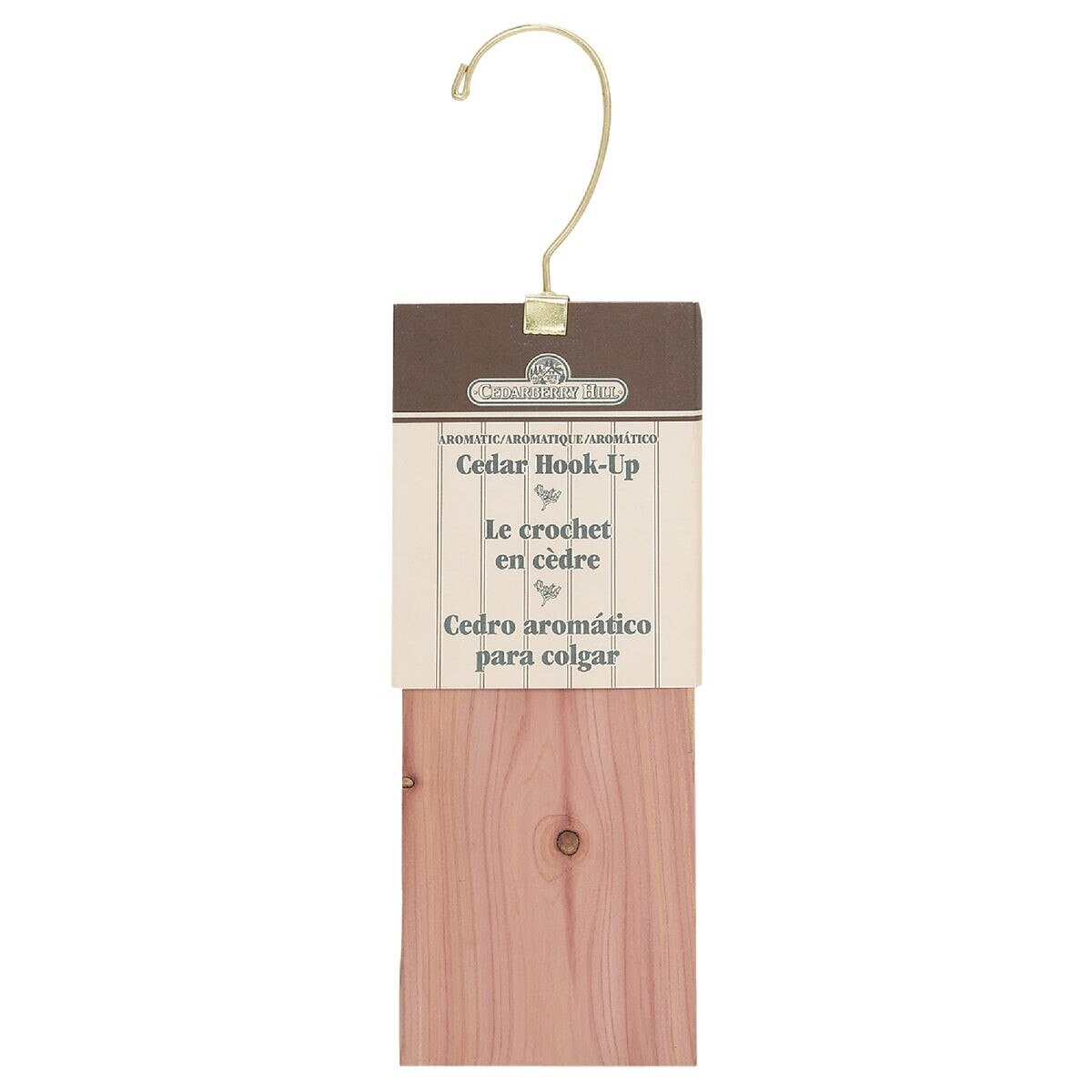 Cedarberry Hill Cedar 3 In. W. x 9 In. L. x .31 In. D. Cedar Hang Up