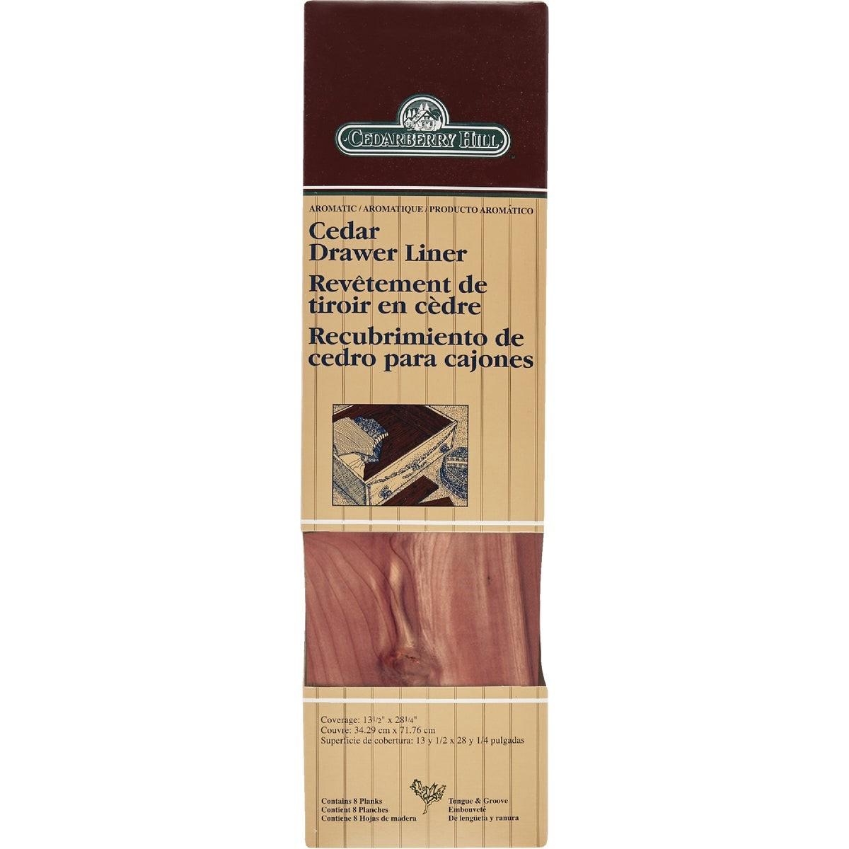 Cedarberry Hill Red Cedar Drawer 3.75 In. W. x 13.5 In. L. x .25 In. D. Cedar Liner (8 Count)
