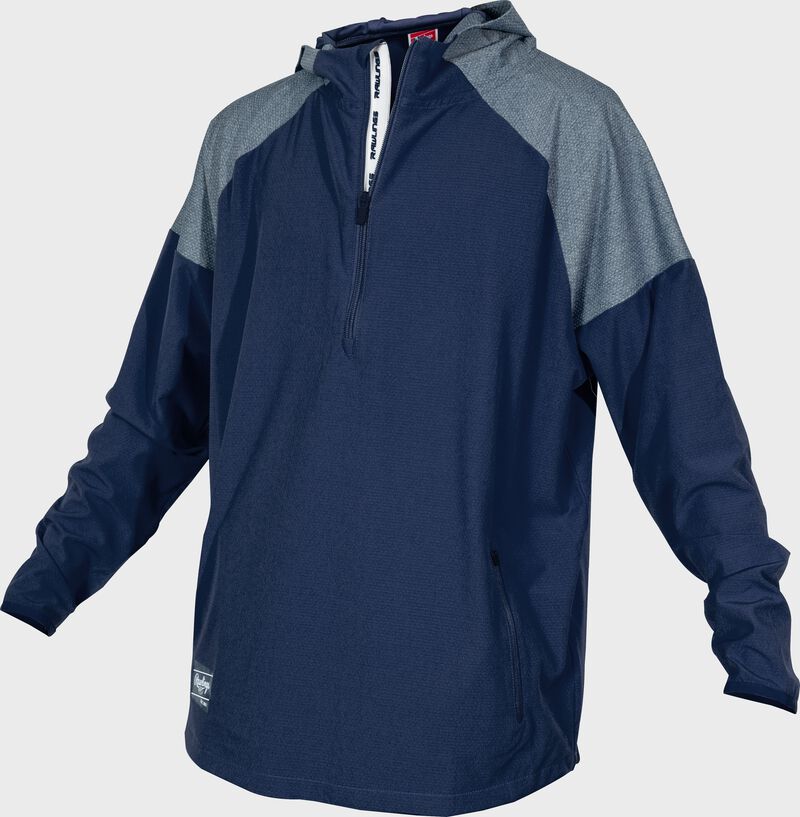 Rawlings Adult Colorsync Long Sleeve Jacket - 2Xl - Navy