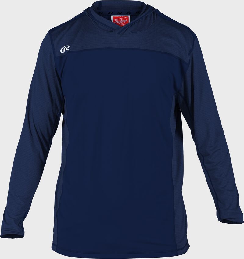 Rawlings Adult Lightweight Training Hoodie - Large - Navy
