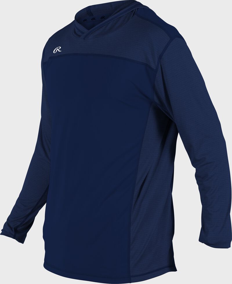 Rawlings Adult Lightweight Training Hoodie - Medium - Navy