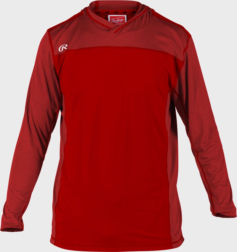 Rawlings Adult Lightweight Training Hoodie - Medium - Scarlet