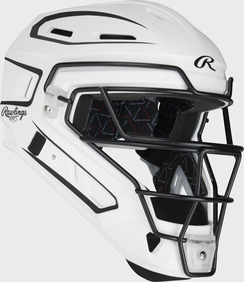 Rawlings Velo 2.0 Series  Softball Large Catchers Set - White/Black