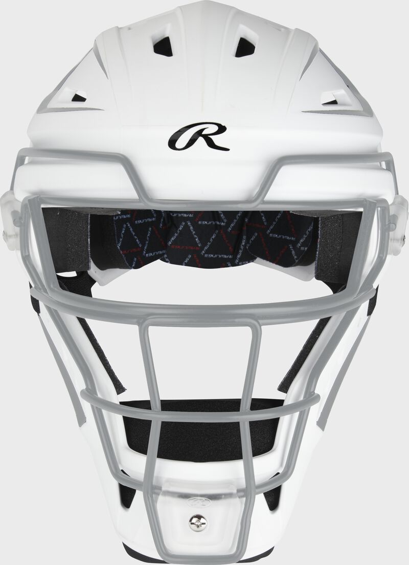 Rawlings Velo 2.0 Series  Softball Large Catchers Set - White/Silver