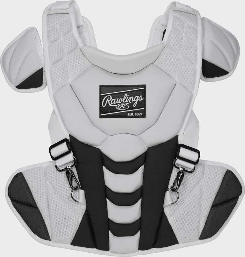 Rawlings Velo 2.0 Series  Softball Large Catchers Set - White/Black