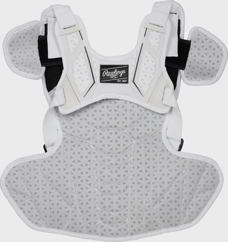 Rawlings Velo 2.0 Series  Softball Large Catchers Set - White/Black