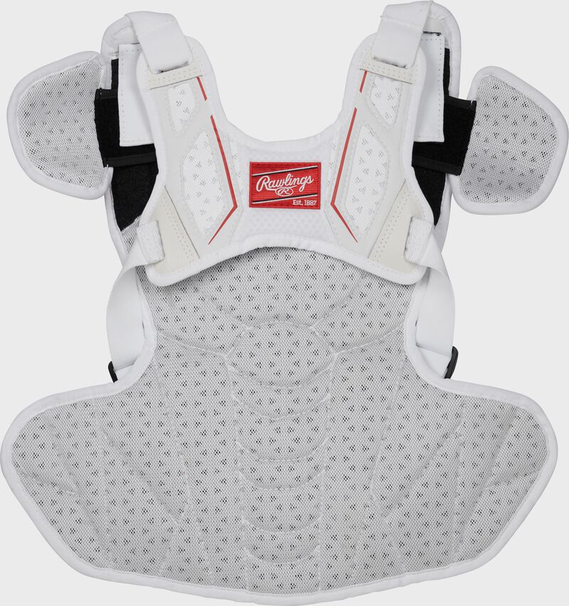 Rawlings Velo 2.0 Series  Softball Large Catchers Set - Scarlet/White