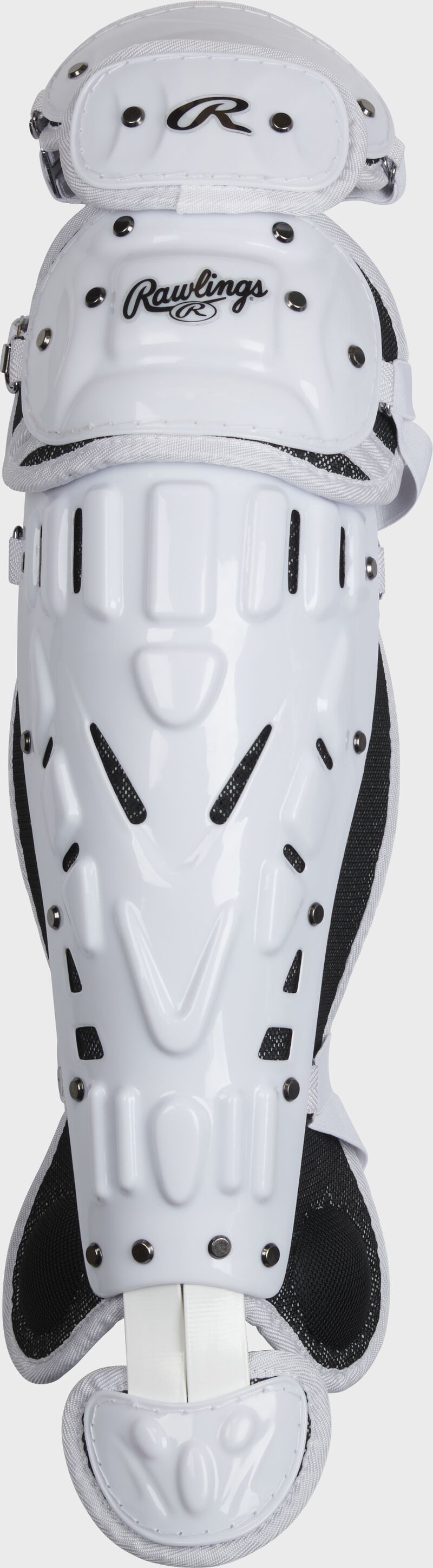 Rawlings Velo 2.0 Series  Softball Large Catchers Set - White/Black