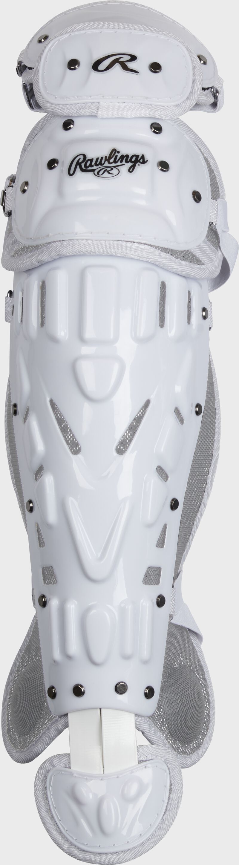 Rawlings Velo 2.0 Series  Softball Large Catchers Set - White/Silver