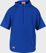 Rawlings Youth Colorsync Short Sleeve Hooded Jacket - Medium - Royal