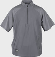 Rawlings Youth Colorsync Short Sleeve Cage Jacket - Small - Blue Gray