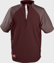 Rawlings Youth Colorsync Short Sleeve Cage Jacket - Medium - Cardinal