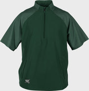 Rawlings Youth Colorsync Short Sleeve Cage Jacket - Medium - Dark Green