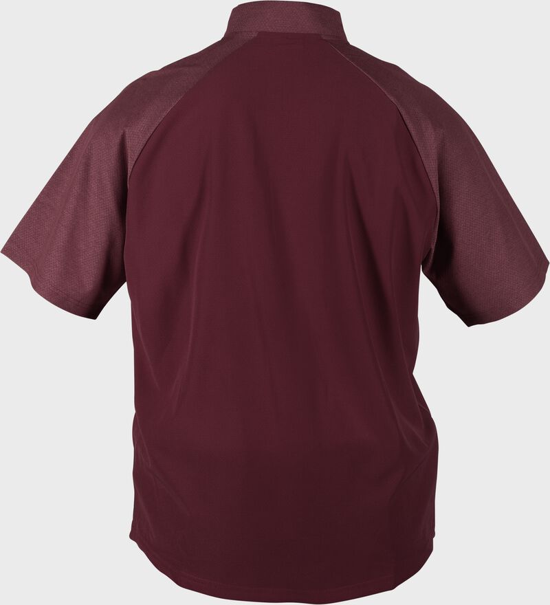 Rawlings Youth Colorsync Short Sleeve Cage Jacket - Extra Large - Maroon