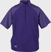 Rawlings Youth Colorsync Short Sleeve Cage Jacket - Extra Large - Purple