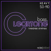 Cleartone Nickel-Plated Bass Strings, Heavy (50-110)
