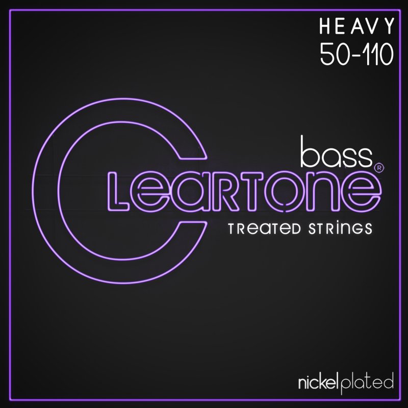 Cleartone Nickel-Plated Bass Strings, Heavy (50-110)