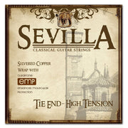 Cleartone Sevilla Series Treated Nylon Classical Guitar Strings, High Tension - Tie End