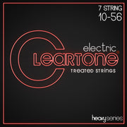 Cleartone Heavy Series 7-String Electric Guitar Strings, Light Heavy (10-56)