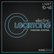 Cleartone Nickel-Plated Treated Electric Guitar Strings, Light (10-46)