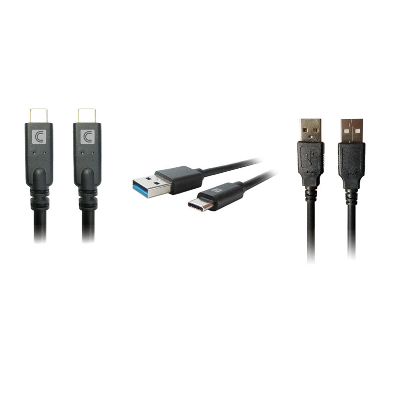 HamiltonBuhl® PowerPack™ - 12 Comprehensive® Cables: 4 USB, 4 USB-C, 4 USB-to-USB-C - Ideal accessory for the PowerPost™ Charging Tower