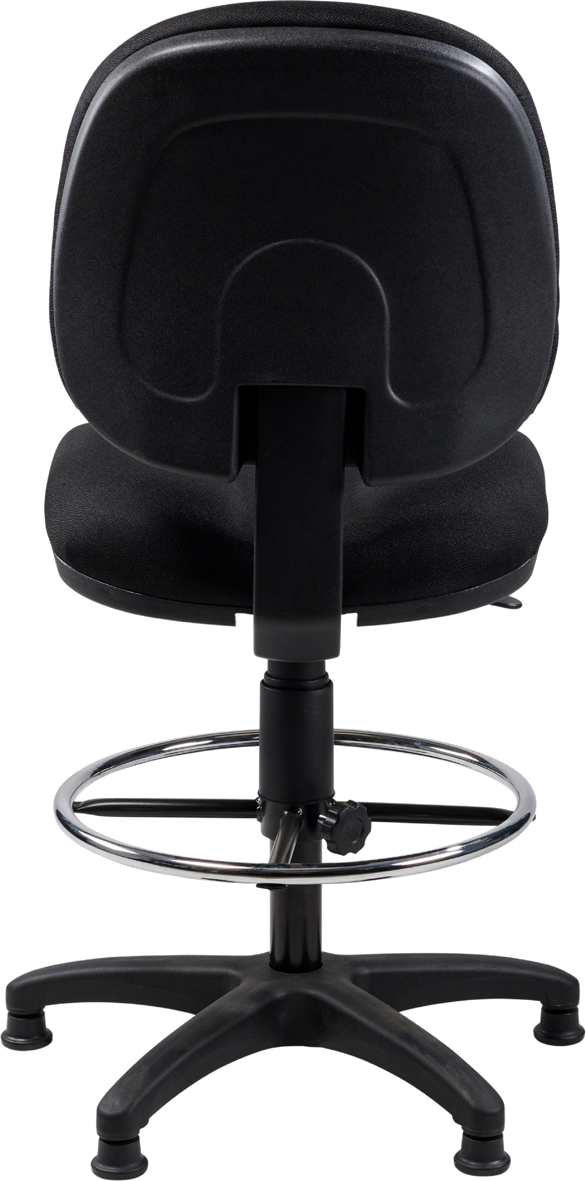 NPS® Pneumatic Conductor's Chair, Surface Color: Grey, Frame Color: Black